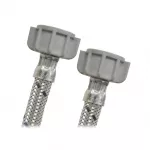 Tubo de abasto de acero para lavatorio 1/2" AM x 1/2" AM 40 cm Coflex EAL-K40