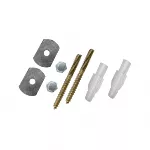Tornillo de acero para fijacion de inodoro o bide Coflex TP-1070 (2 por paquete)