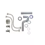 Paquete para instalacion de fregadero de 1 tanque con llave de control Coflex PS-F010