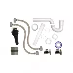 Paquete para instalacion de lavatorio con llave de control vinil Coflex PSV-B001
