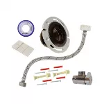 Paquete para instalacion de inodoro con brida flexible de 4" Coflex PS-D009