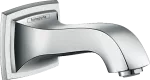 Lavapie para ducha 158 mm cromo Metropol Classic Hansgrohe 13425000
