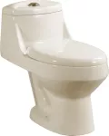 Inodoro una pieza elongado doble descarga 3 y 4.8 litros 700 gramos bone Roxy Prime