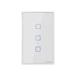 Interruptor inteligente WiFi triple blanco WallTouch Sonoff IM19030314035