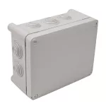 Caja plexo 10 entradas tipo cono (180 x 140 x 86 mm) IP55 gris Legrand LG92052