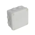 Caja plexo 7 entradas tipo cono (105 x 105 x 55 mm) IP55 gris Legrand LG92022