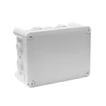 Caja plexo 10 entradas tipo cono (155 x 110 x 74 mm) IP55 gris Legrand LG92042