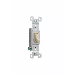 Interruptor 15A 125V tipo palanca marfil Pass&Seymour Legrand 660IG-GF