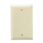 Placa ciega con tornillos marfil Pass&Seymour Legrand TP13I