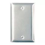 Placa ciega de acero inoxidable 302/304L con tornillos Pass&Seymour Legrand SS13