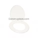 Asiento para inodoro elongado blanco Clasica Coflex CH-A202