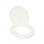 Asiento para inodoro elongado blanco con cierre lento Confort Coflex CH-A203