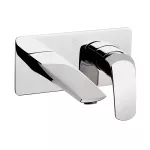 Grifería para lavatorio de pared monomando cromo Epuyen Franz Viegener 206/L2 (NO incluye desagüe)