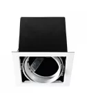 Lampara empotrada cuadrada E26 13W 100-240V blanco Luyten I Tecnolite 20YD5001MVBE27