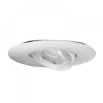 Lampara empotrada dirigible redonda LED 5.5W 100-240V 6500K satinado Naos II Tecnolite 5YDLED154MV40S