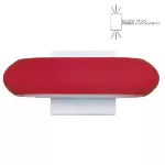 Lampara de pared G9 40W 100-240V cristal rojo Cleeia II Tecnolite TL-2022/R