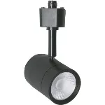 Lampara spot dirigible para riel LED 7.5W 100-240V 3000K negro Halley Tecnolite YSNLED-012/N