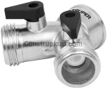 Conector Y de aluminio entrada 3/4" Truper AD-2 / 10372 