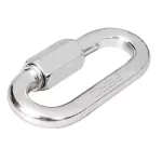 Gancho mosqueton con seguro roscado de acero 3/8" x 3-1/2” (1200 kg) Fiero BSE-3/8 / 44024 