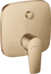 Mezclador para ducha monomando con desviador bronce cepillado Talis E Hansgrohe 71745140 (NO incluye cuerpo interno)