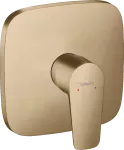 Mezclador para ducha monomando sin desviador bronce cepillado Talis E Hansgrohe 71765140