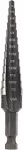Broca escalonada de cobalto #1 1/8"-1/2" 13 escalones Irwin 10231CB