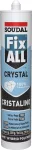 Adhesivo sellador hibrido Fix All Crystal 290 mL Soudal 123763 (transparente)