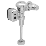 Fluxometro para mingitorio con sensor electronico 0.125 galones cromo AquaSense Zurn ZEMS6003AV-ULF-IS