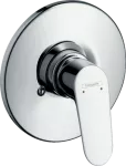 Mezclador para ducha monomando sin desviador cromo Focus Hansgrohe 31967000+13620180