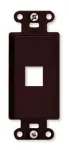 Soporte de 1 puerto bronce Decorator Legrand WP3411BR