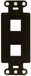 Soporte de 2 puertos bronce Decorator Legrand WP3412BR