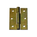 Bisagra soldable interior galvanizado 3" x 4" x 3/32" Grossor 100310 (2 por paquete)