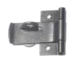 Aldaba soldable ranurada de seguridad gofrada 3-1/4" x 4" x 1/8" Grossor 7100220