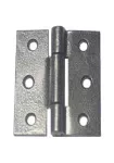 Bisagra soldable interior gofrada plata 3" x 4" x 3/32" Grossor 7100310