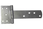 Bisagra soldable T gofrada plata 8" x 3-1/4" Grossor 7101100