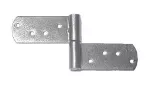 Bisagra soldable T20 gofrada plata 9-1/2" x 4" con 2 aletas Grossor 7102300