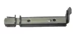 Picaporte platina soldable #8 gofrado plata 8-1/2" Grossor 7104500