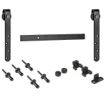 Mini riel decorativo rustico para muebles 48" bronce National Hardware N186-902