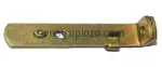 Aldaba soldable reforzada galvanizada 8" x 1-1/2" x 1/8" Grossor 100100