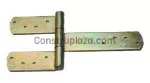 Bisagra soldable T25 galvanizada 12-1/2" x 5" con 3 aletas Grossor 102800 (2 por paquete)
