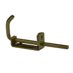 Picaporte al piso soldable recto galvanizado 12-1/4" Grossor 5104500