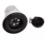 Desagüe para lavatorio 32 mm (1-1/4") metálico negro mate Franz Viegener Z246.01-NG