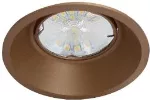Lampara empotrada redonda GX5.3 50W 100-240V cobre Rigel Tecnolite YD-221/C