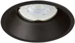 Lampara empotrada redonda GX5.3 50W 100-240V negro Rigel Tecnolite 60YD221MVN