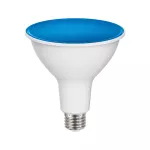 Bombillo LED E27 PAR38 13.5W 100-240V azul Tecnolite 13PAR38LEDBMV60