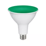 Bombillo LED E27 PAR38 13.5W 100-240V verde Tecnolite 13PAR38LEDGMV60
