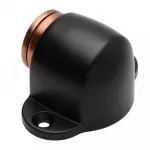 Tope de piso para puerta magnetico negro mate Prime