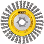 Cepillo trenzado circular para esmeriladora 6" Dewalt DW4937