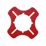 Distintivo rojo para manija metalica grande 949-333 Pfister