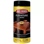 Toallas para limpieza de muebles o superficies de madera 7" x 8" (18 x 20 cm) Weiman (30 por paquete)